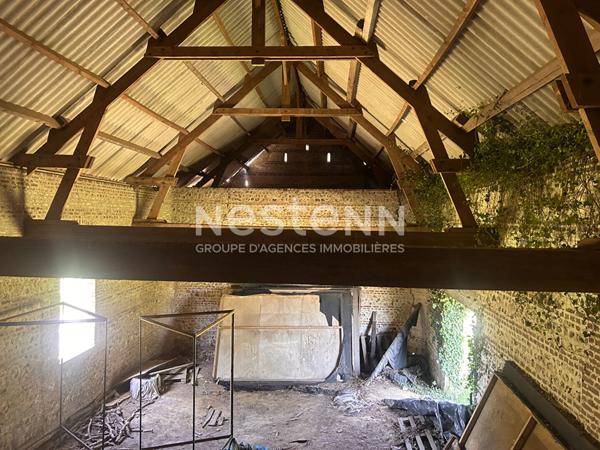 Batiment brique - + de 300m² au sol - 4000m² terrain - fort potentiel - calme - impasse - Le Havre - Montivilliers - Paris - résidence secondaire - Proche mer - Saint valéris en caux