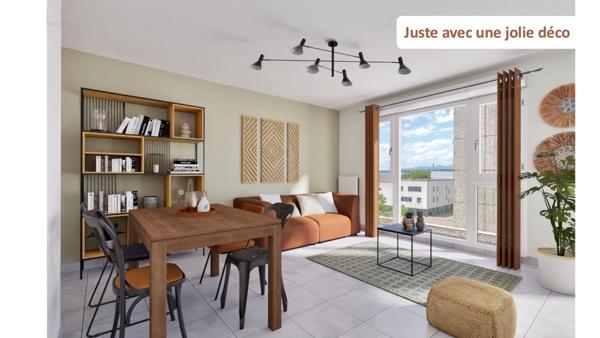 Appartement à vendre 2 pièces LYON 8EME ARRONDISSEMENT (69) dernier étage parc