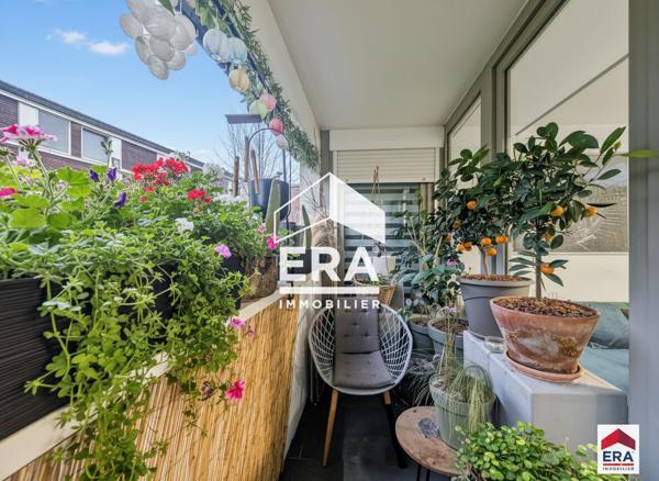 Appartement - 2 pièces 47 m² - Balcon - Place de parking sécurisée - EDHEC