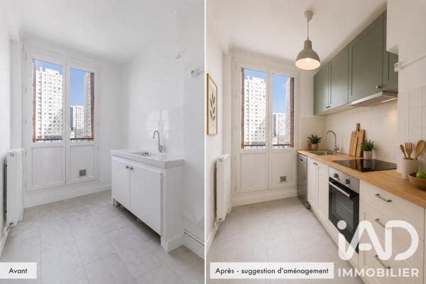 Appartement à vendre 3 pièces 56 m² Choisy-le-Roi