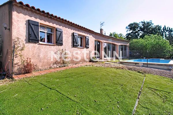 A VENDRE VIDAUBAN Maison 105m2 sur un terrain de 1 500m2