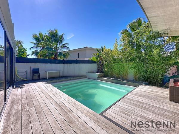 Appartement rez de jardin à 200m de la plage 4 pièce(s)