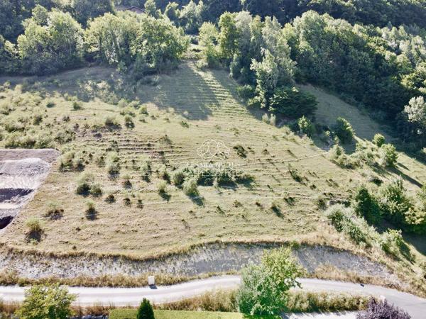 SALLANCHES, Terrains à bâtir viabilisé de 988 M² env, proche du centre.