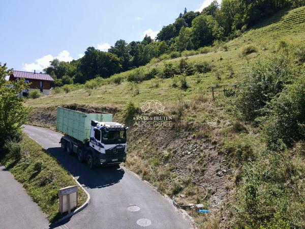 SALLANCHES, Terrains à bâtir viabilisé de 988 M² env, proche du centre.