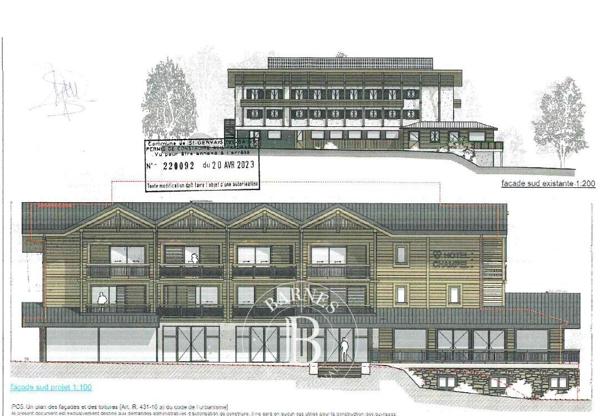 Saint-Gervais-les-Bains, Hôtel  760 m² à vendre