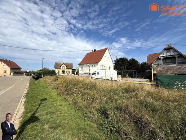 Superbe terrain constructible de 2,82 ares hors lotissement !