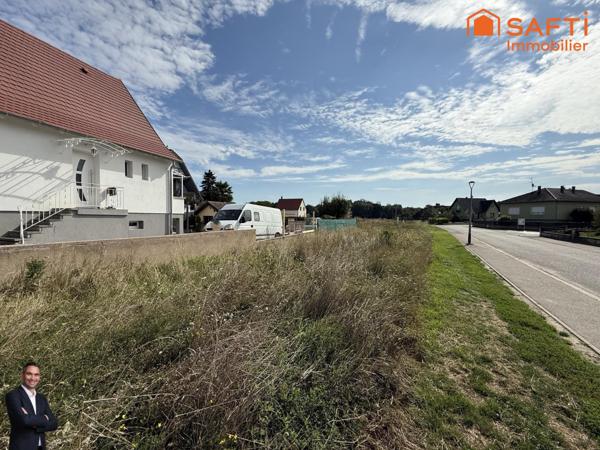 Superbe terrain constructible de 2,82 ares hors lotissement !