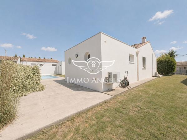 Hérault (34) – Abeilhan | Maison familiale 151 m² – Plain-pied – Piscine - DPE A