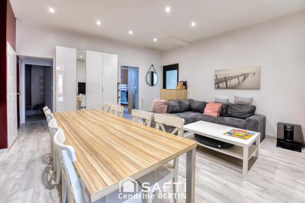 Appartement 5 pièces avec extérieur et garage