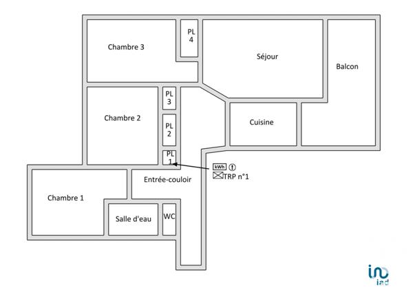 Appartement à vendre 4 pièces 80 m² Moulins