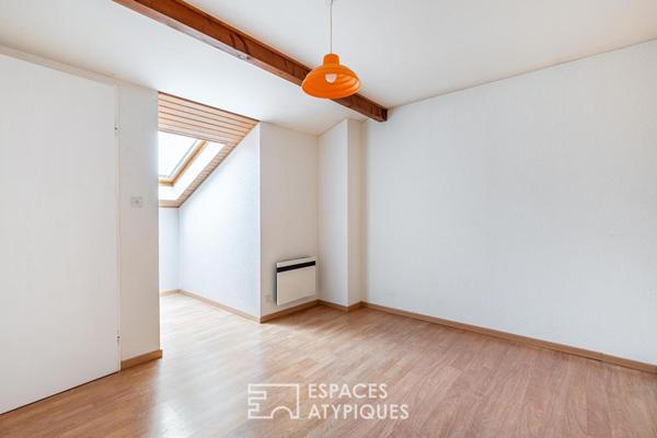 Appartement à rénover en hypercentre avec terrasses et garage double