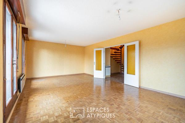 Appartement à rénover en hypercentre avec terrasses et garage double