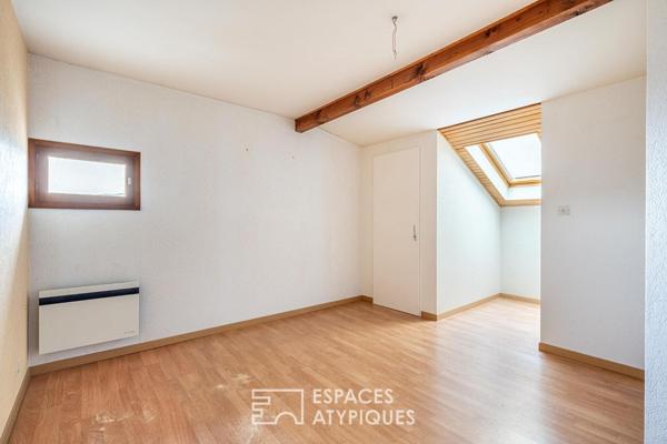 Appartement à rénover en hypercentre avec terrasses et garage double