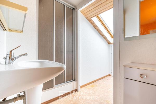 Appartement à rénover en hypercentre avec terrasses et garage double