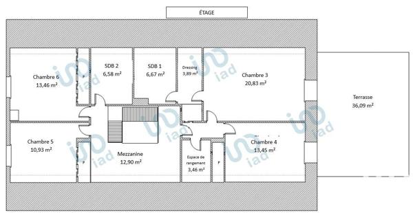 Maison 9 pièces de 216 m² à Gif-sur-Yvette (91190)