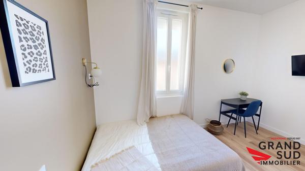 Chambre privée avec salle d'eau et wc privatif