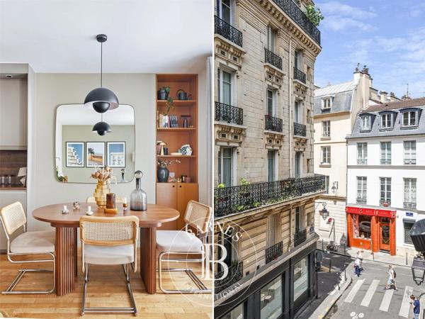 Paris 3ème, Appartement 1 Chambre -  38 m² à vendre