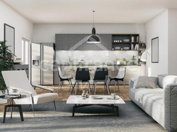 À vendre FAREINS (01) – Appartement T3 de 67 m² avec terrasse et jardin