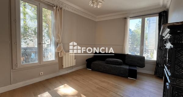 À vendre Appartement 3 pièces 46 m² - Clichy 92110