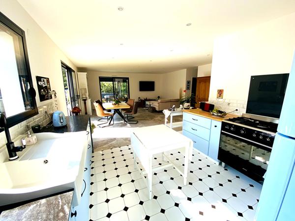 Maison contemporaine de plain-pied