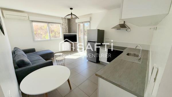 Appartement 2 pièces climatisé - proche Ajaccio