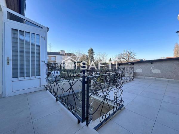 Grand appartement de 92m2 avec terrasse et jardin