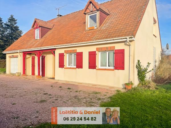 Maison familiale 6 pièces – 5 chambres – 137 m² – Terrain 2000 m² – Proche Verneuil-sur-Avre