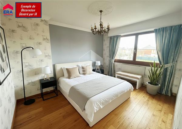 COURRIERES individuelle 170 m² 6 chambres avec grand jardin