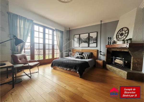 COURRIERES individuelle 170 m² 6 chambres avec grand jardin