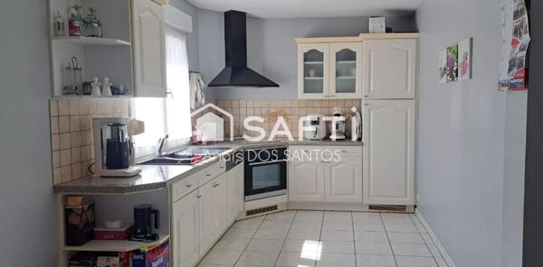 Maison familiale 3 chambres, Jardin ,quartier calme à Marckolsheim (67390) – Terrain 7,5 ares