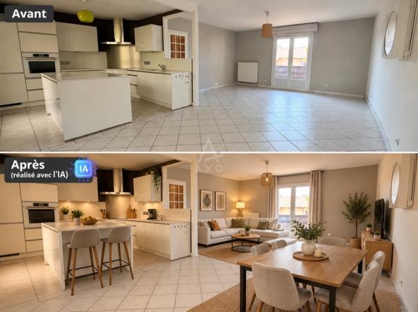 EXCLUSIVITÉ // MAISON INDIVIDUELLE // 122 M2 // 3 CHAMBRES // BUREAU AVEC ACCÈS INDÉPENDANT // JARDIN // GARAGE