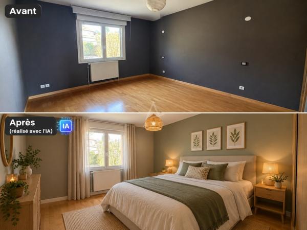 EXCLUSIVITÉ // MAISON INDIVIDUELLE // 122 M2 // 3 CHAMBRES // BUREAU AVEC ACCÈS INDÉPENDANT // JARDIN // GARAGE