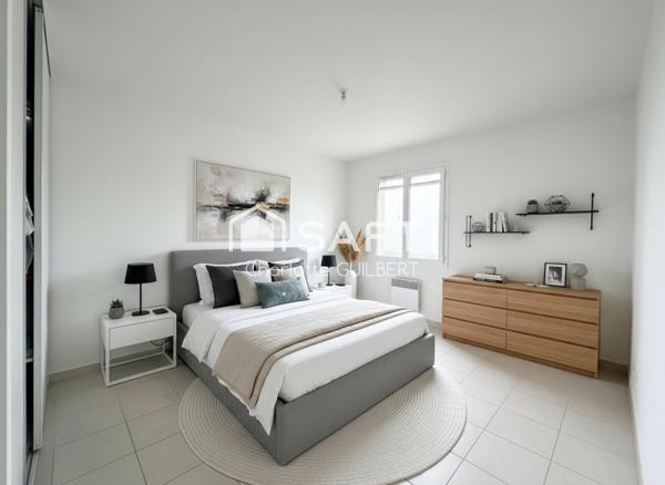 Maison de plain-pied 4 chambres et jardin