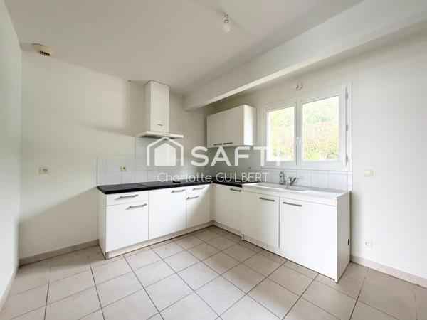 Maison de plain-pied 4 chambres et jardin
