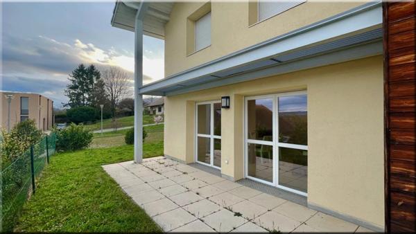 Maison à vendre 4 pièces CHALLEX (01) Le confort d’un T4, avec la nature, le soleil et le calme en plus.