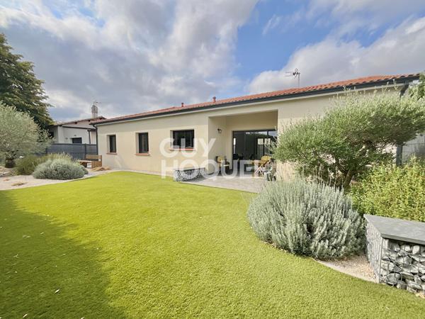 Maison de plain-pied T4 de 88 m2 sur une parcelle de 550 m2