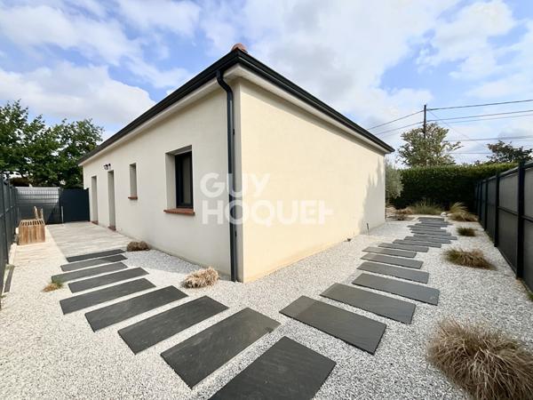 Maison de plain-pied T4 de 88 m2 sur une parcelle de 550 m2