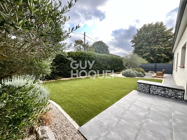 Maison de plain-pied T4 de 88 m2 sur une parcelle de 550 m2