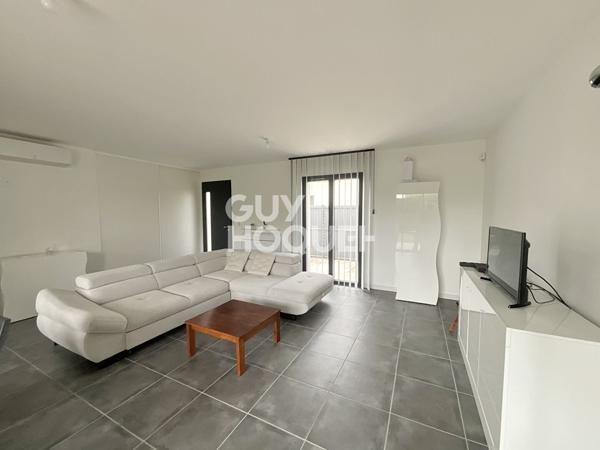 Maison de plain-pied T4 de 88 m2 sur une parcelle de 550 m2