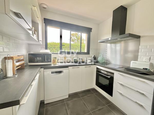 Maison de plain-pied T4 de 88 m2 sur une parcelle de 550 m2