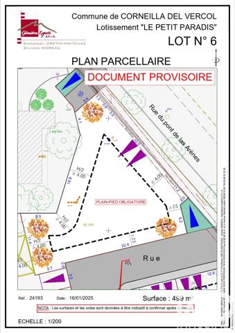 Terrain à vendre 499 m² Corneilla-del-Vercol