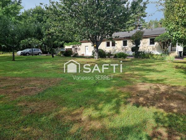 Maison de plain-pied – cadre de vie privilégié, au cœur de la nature