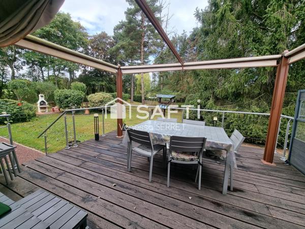 Maison de plain-pied – cadre de vie privilégié, au cœur de la nature