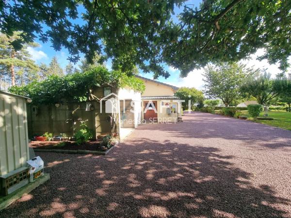 Maison de plain-pied – cadre de vie privilégié, au cœur de la nature