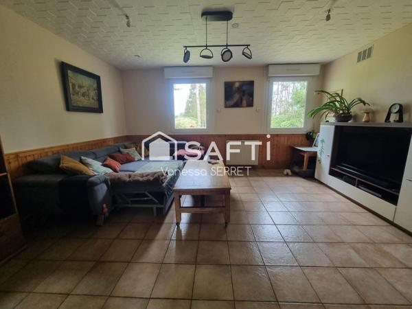 Maison de plain-pied – cadre de vie privilégié, au cœur de la nature