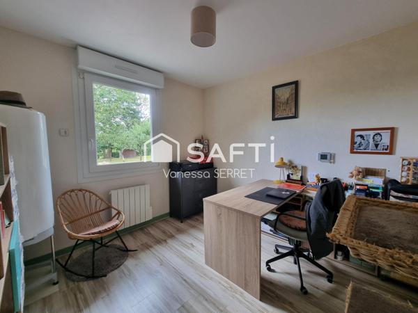 Maison de plain-pied – cadre de vie privilégié, au cœur de la nature