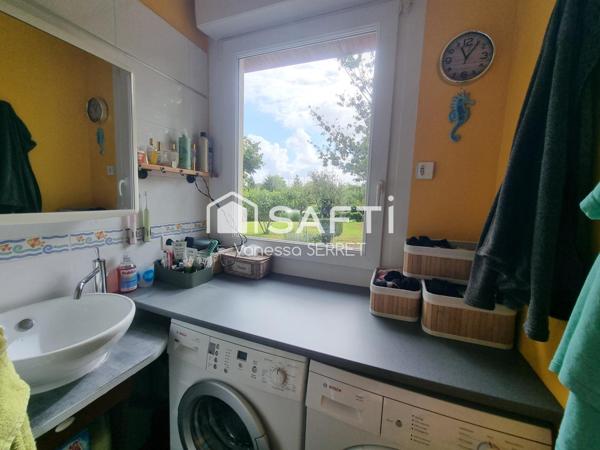 Maison de plain-pied – cadre de vie privilégié, au cœur de la nature