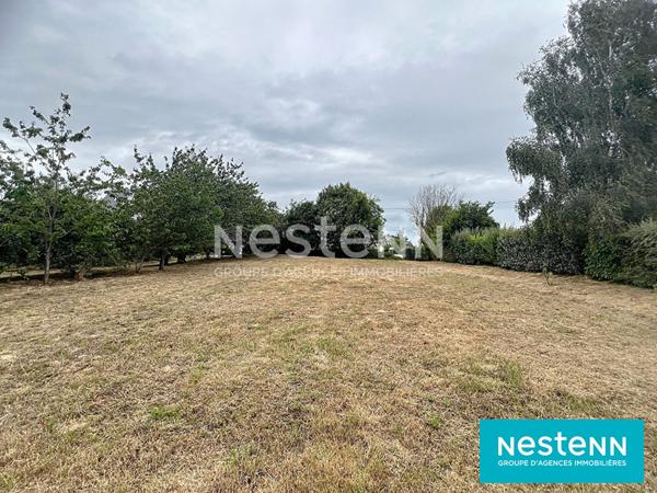 VENTE TERRAIN CONSTRUCTIBLE 1096 M² PLOUFRAGAN