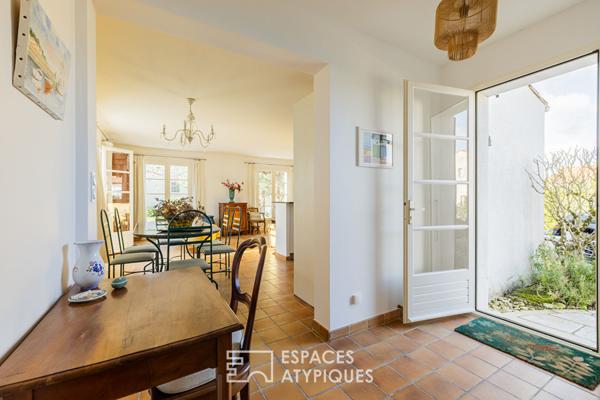 Villa de plain-pied, douce et accueillante