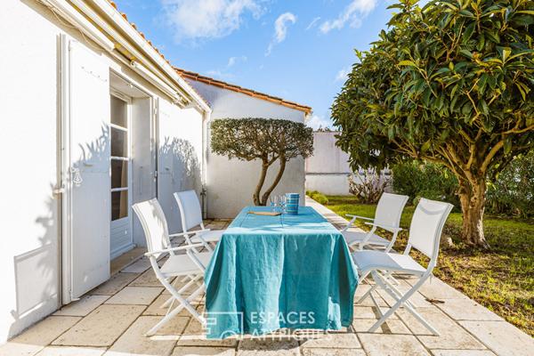 Villa de plain-pied, douce et accueillante